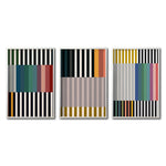 Cargar imagen en el visor de la galería, Set 3 Cuadros Decorativos Abstract Colors 102 - Para Credenza
