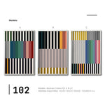 Cargar imagen en el visor de la galería, Set 3 Cuadros Decorativos Abstract Colors 102 - Para Credenza
