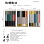 Cargar imagen en el visor de la galería, Set 3 Cuadros Decorativos Abstract Colors 102 - Para Credenza
