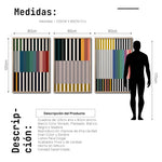 Cargar imagen en el visor de la galería, Set 3 Cuadros Decorativos Abstract Colors 102 - Para Credenza
