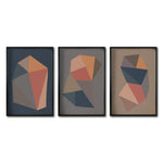 Cargar imagen en el visor de la galería, Set 3 Cuadros Decorativos Abstract Colors 112 - Para Credenza
