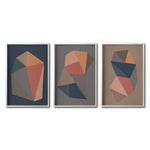 Cargar imagen en el visor de la galería, Set 3 Cuadros Decorativos Abstract Colors 112 - Para Credenza
