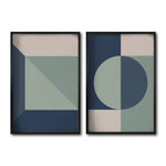 Cargar imagen en el visor de la galería, Set 2 Cuadros Decorativos Abstract Colors 115 - Para Credenza
