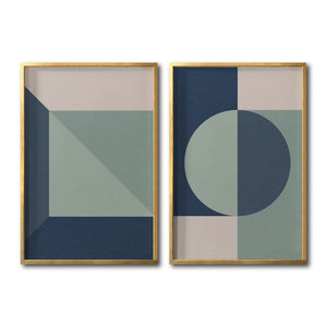 Set 2 Cuadros Decorativos Abstract Colors 115 - Para Credenza