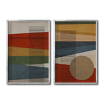 Cargar imagen en el visor de la galería, Set 2 Cuadros Decorativos Abstract Colors 120 - Para Estudio
