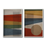 Cargar imagen en el visor de la galería, Set 2 Cuadros Decorativos Abstract Colors 120 - Para Estudio
