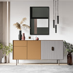 Cargar imagen en el visor de la galería, Set 3 Cuadros Decorativos Abstract Colors 009 - Para Credenza
