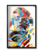 Cargar imagen en el visor de la galería, Cuadros decorativos Rostro Abstracto Femenino a Colores para tu recámara. Galería314.Cuadro Moderno, Minimalista, Boho y elegante. Colorido. Decoración de interiores. Interiorismo. 006
