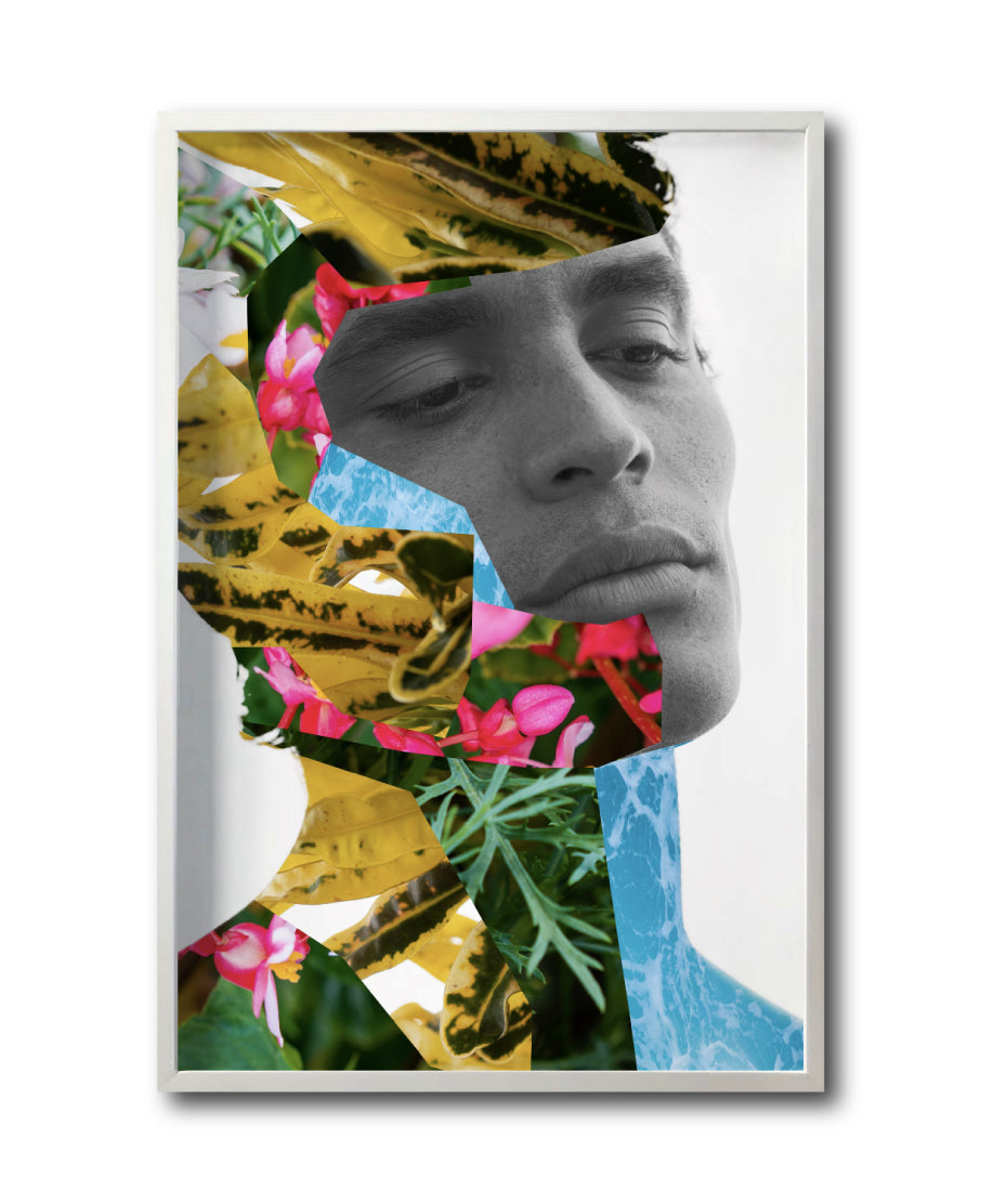 Cuadro Decorativo Art Faces 008 - Rostro Abstracto Masculino