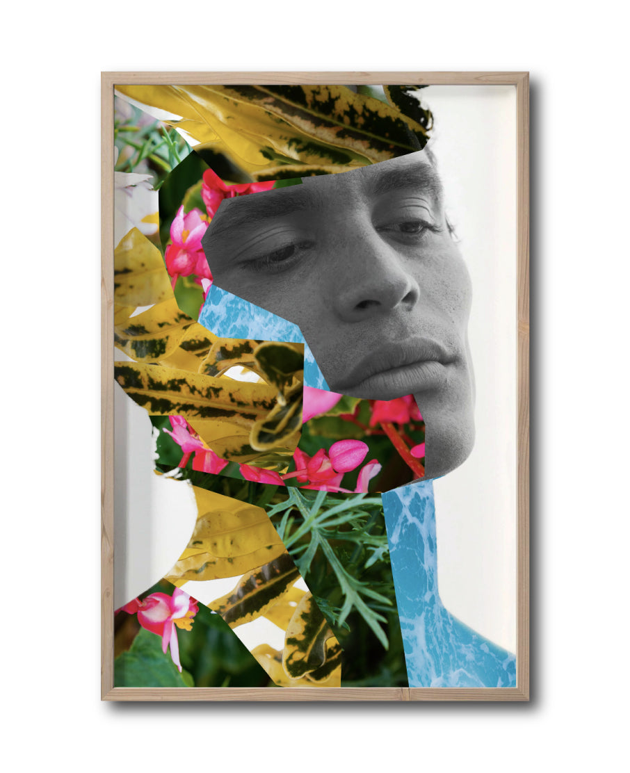 Cuadro Decorativo Art Faces 008 - Rostro Abstracto Masculino