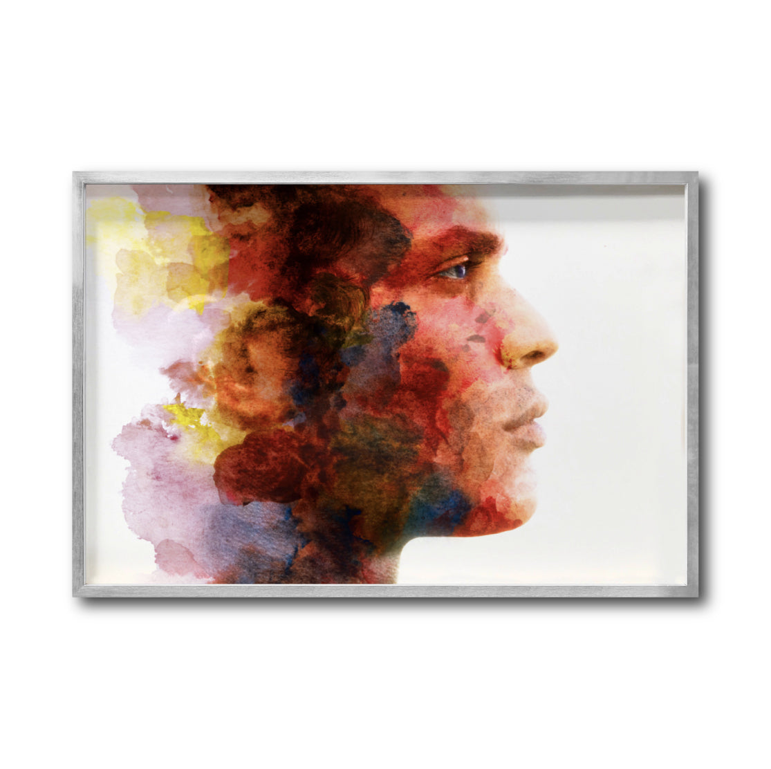 Cuadro Decorativo Art Faces 015 - Rostro Abstracto Masculino