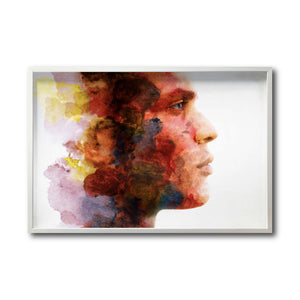 Cuadro Decorativo Art Faces 015 - Rostro Abstracto Masculino