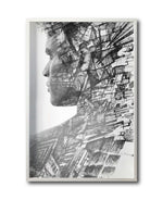 Cargar imagen en el visor de la galería, Cuadro Decorativo Art Faces 020 - Rostro Abstracto Masculino
