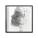 Cargar imagen en el visor de la galería, Compra cuadros decorativos Rostro Abstracto Masculino México para tu Sala. Galería314. Cuadro Moderno, Minimalista, y Elegante. 
