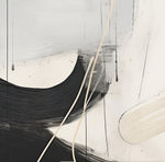 Cargar imagen en el visor de la galería, Set de 3 Cuadros Decorativos Abstracto Negro Arena 2 - 221 - Triptico Moderno y Minimalista Arte Elegante Estilo Nordico Tonos Neutros
