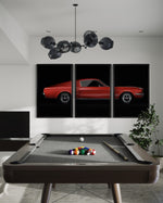 Cargar imagen en el visor de la galería, Set de Cuadros Decorativos Vehículos 011 -Auto Clásico Ford Mustang
