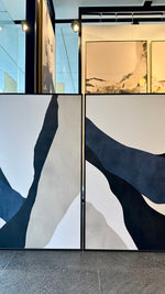 Cargar imagen en el visor de la galería, Set de 2 Cuadros Decorativos Abstract Colors 3-318-Diptico
