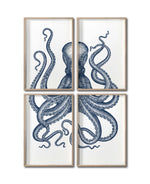 Cargar imagen en el visor de la galería, Set Cuadros Decorativos Marino  028 Pulpo
