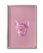 Cargar imagen en el visor de la galería, Cuadro Decorativo Pink 032 -Bulldog Rosa Doggy Splash
