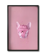 Cargar imagen en el visor de la galería, Cuadro Decorativo Pink 032 -Bulldog Rosa Doggy Splash
