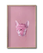 Cargar imagen en el visor de la galería, Cuadro Decorativo Pink 032 -Bulldog Rosa Doggy Splash
