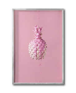 Cuadro Decorativo Pink 033- Piña Rosa Pineapple Splash