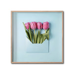 Cargar imagen en el visor de la galería, Cuadro Decorativo Pink 034 - Sobre Tulipanes
