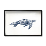 Cargar imagen en el visor de la galería, Cuadro Decorativo Marino 043 Tortuga
