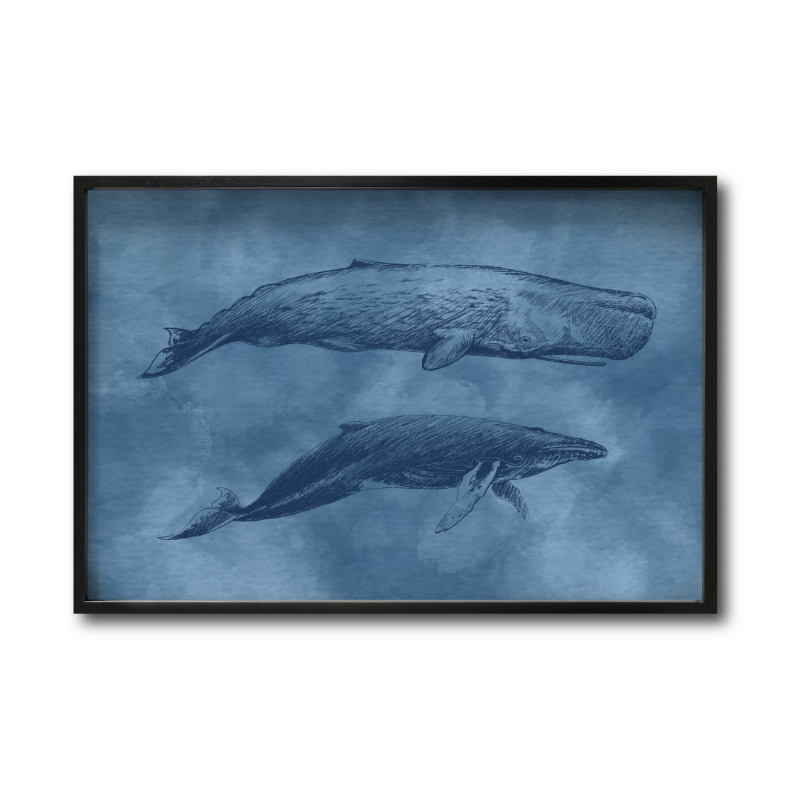 Cuadro Decorativo Marino 044 Ballenas