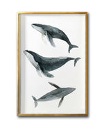 Cargar imagen en el visor de la galería, Compra cuadros Fondo Marino en México para tu Sala. Galería314. Ballenas.
