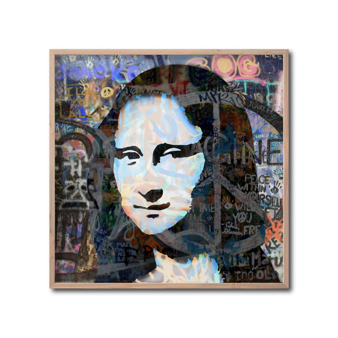 Cuadro Decorativo Pop Art Everyday 007 - Mona Lisa