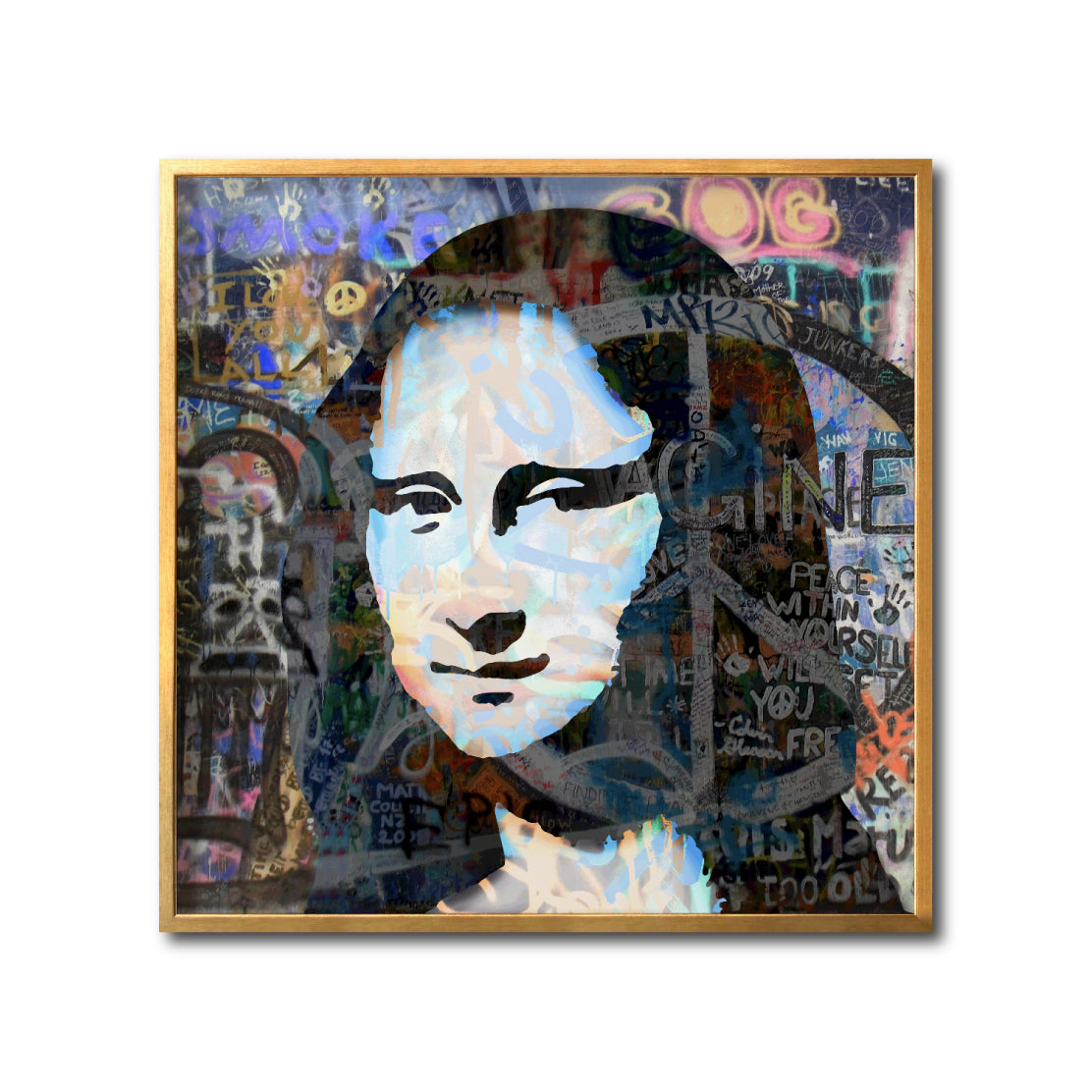 Cuadro Decorativo Pop Art Everyday 007 - Mona Lisa