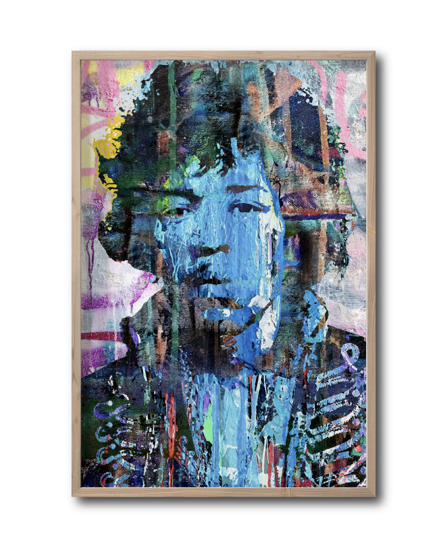 Cuadro Decorativo Pop Art Everyday 009 - Jimi Hendrix