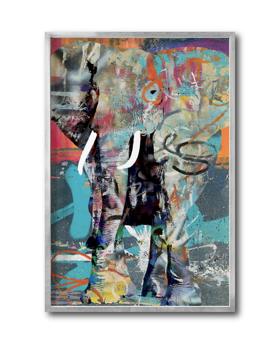 Cuadro Decorativo Pop Art Everyday 016 - Elefante