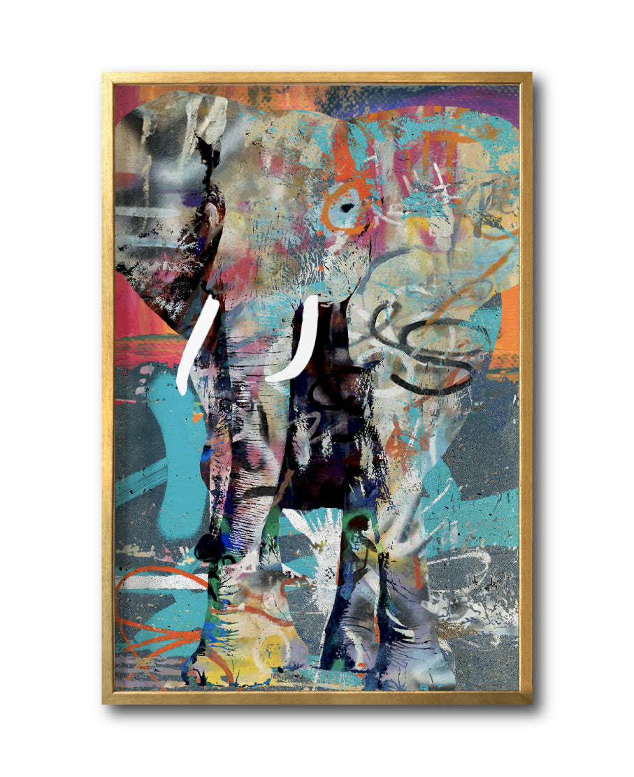 Cuadro Decorativo Pop Art Everyday 016 - Elefante