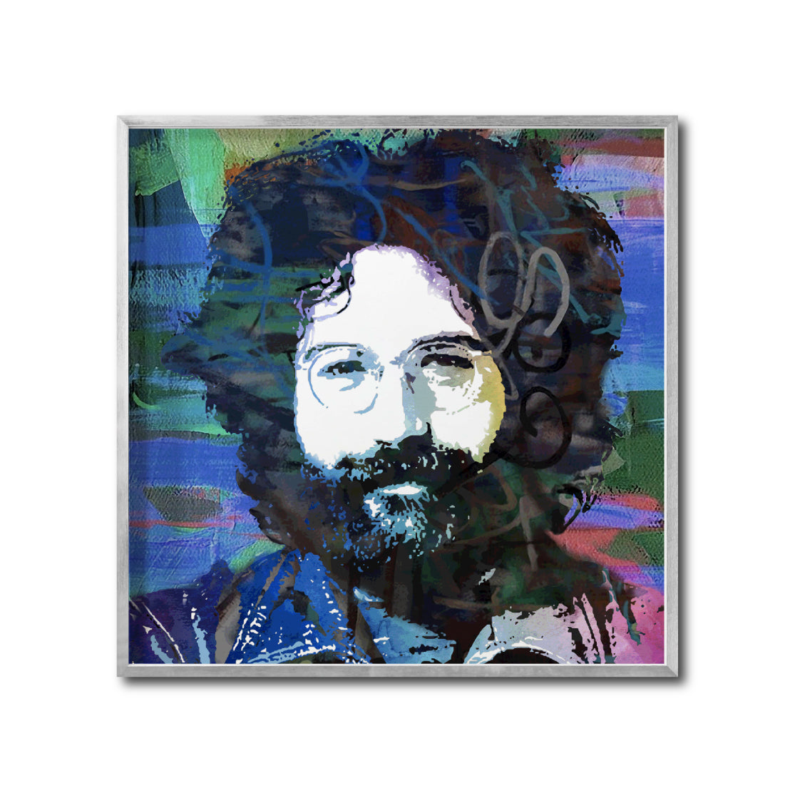 Cuadro Decorativo Pop Art Everyday 018 - Jerry Garcia