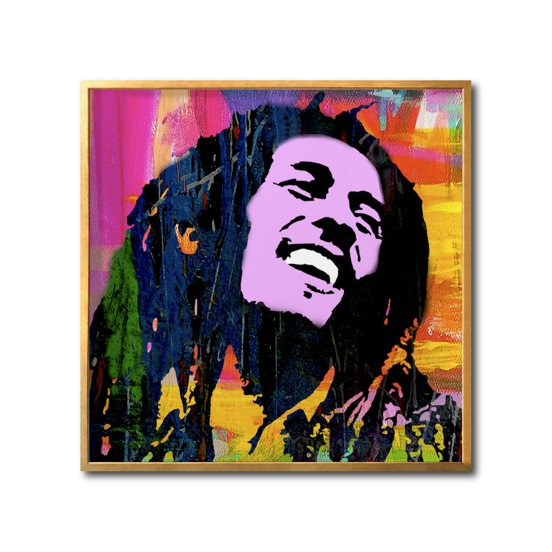 Cuadro Decorativo Pop Art Everyday 030 - Bob Marley