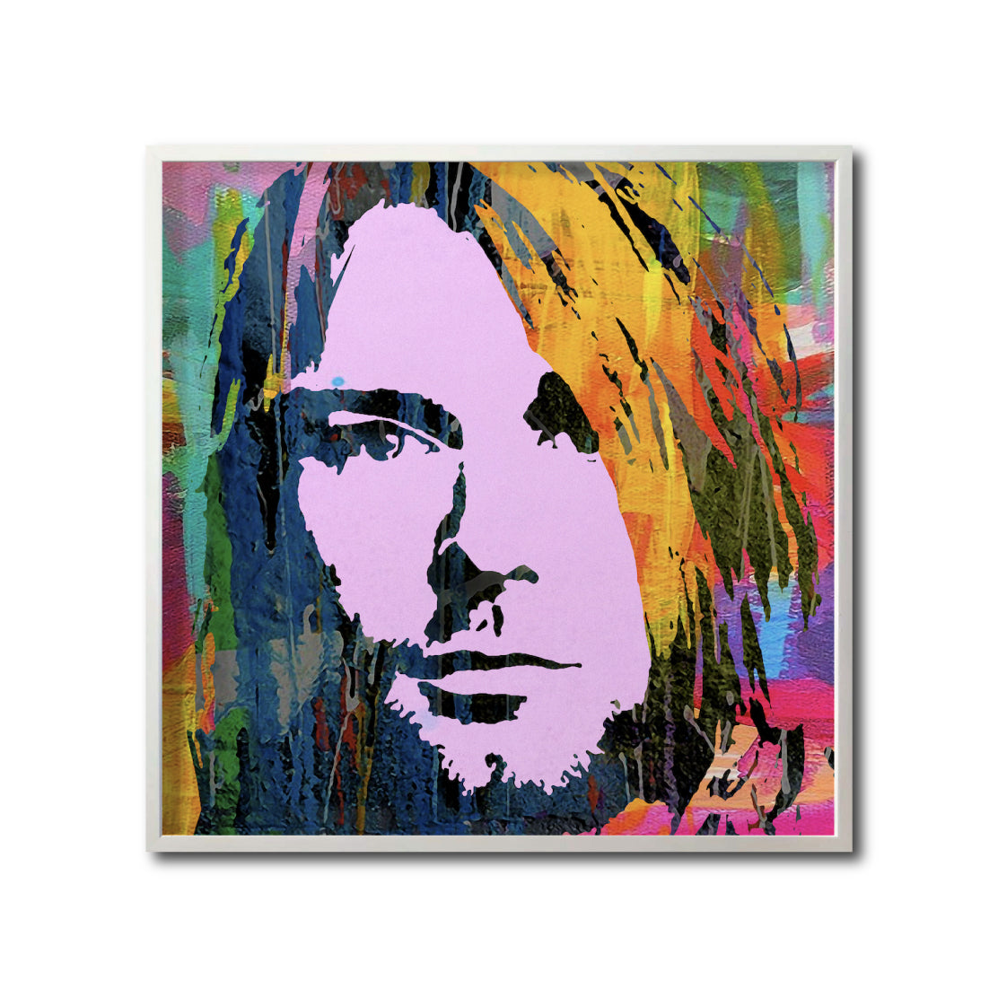 Compra cuadros decorativos Arte Pop Art para tu Sala en CDMX. Galería314.  Kurt