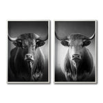 Cargar imagen en el visor de la galería, Set Cuadros Decorativos Toros 001
