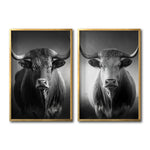 Cargar imagen en el visor de la galería, Set Cuadros Decorativos Toros 001
